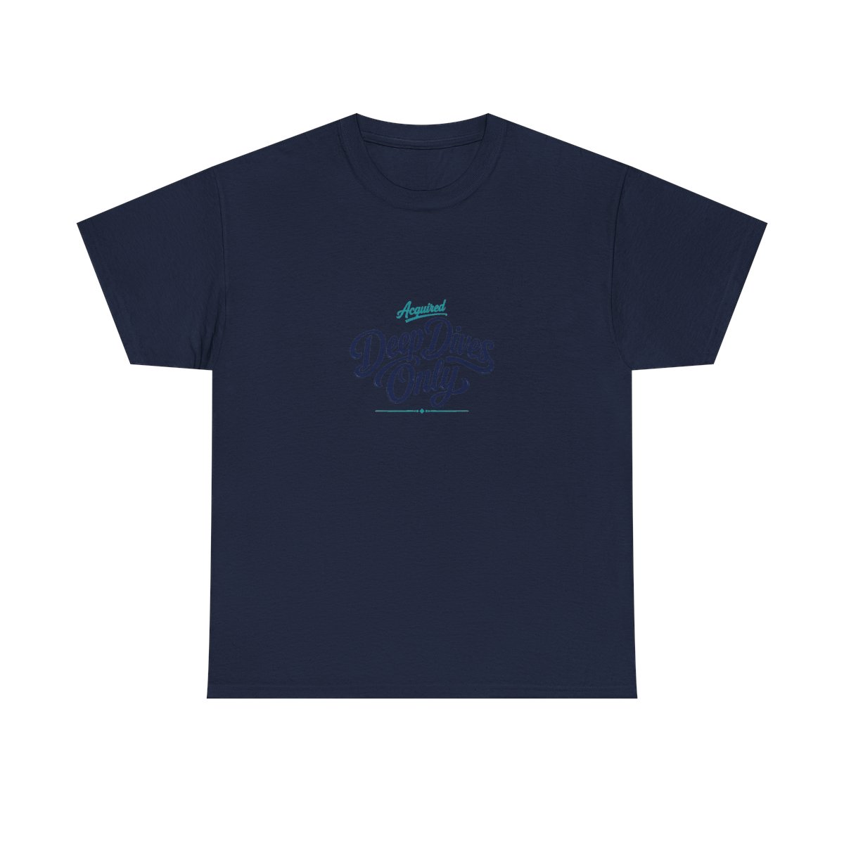 Acquired "Deep Dives Only" Unisex Tee - alternate angle 5, merchandise