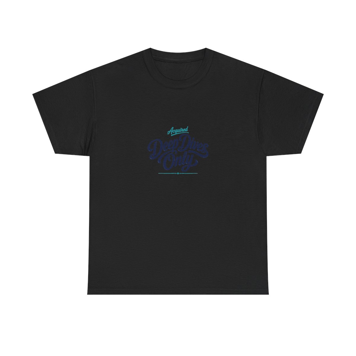 Acquired "Deep Dives Only" Unisex Tee - alternate angle 3, merchandise