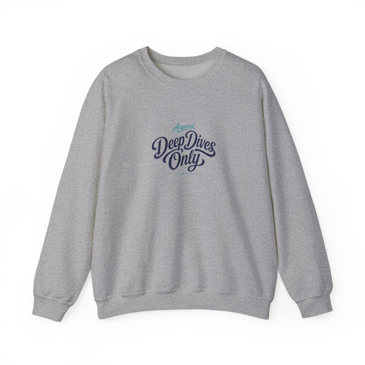 Acquired "Deep Dives Only" Crewneck - alternate angle 2, merchandise