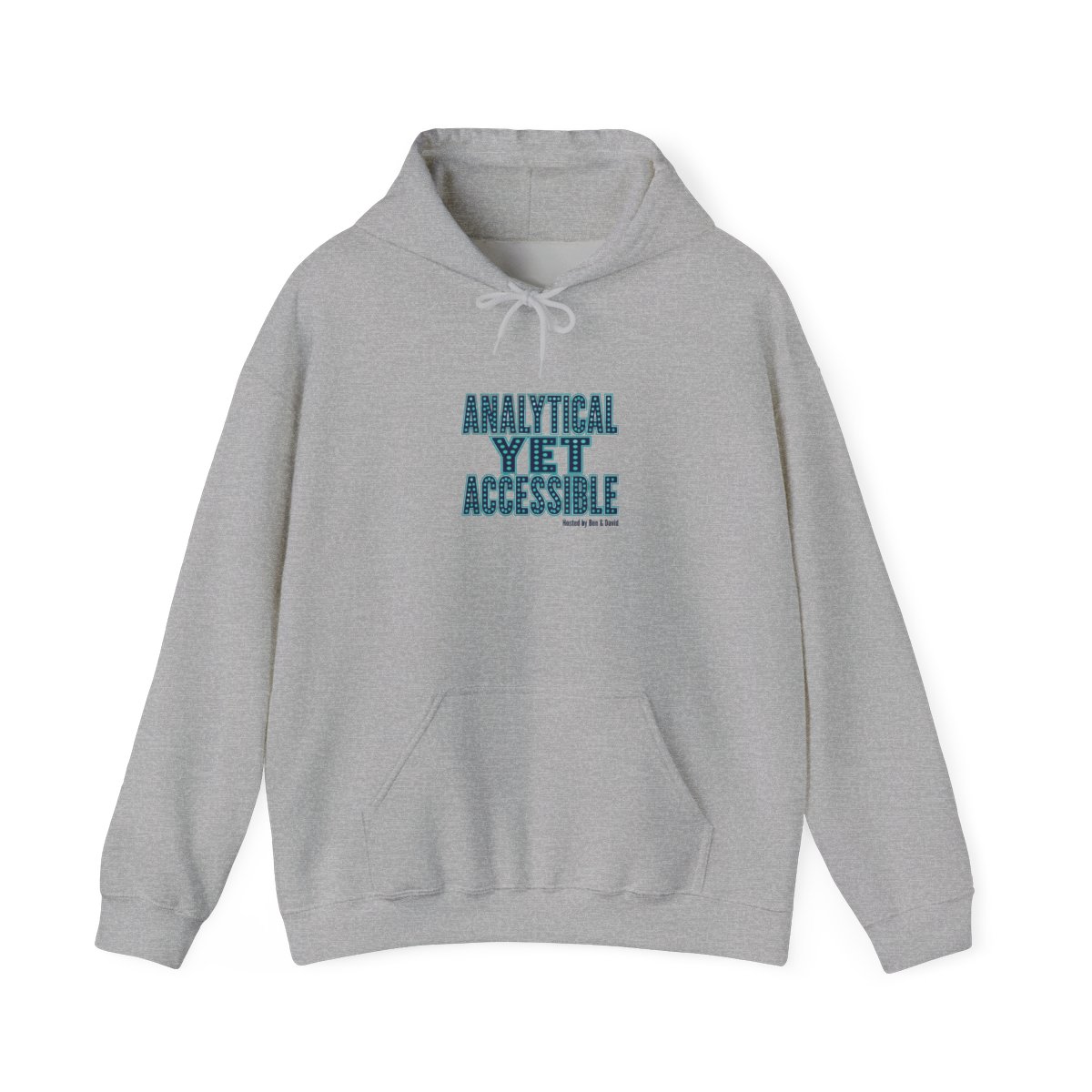 Acquired "Analytical Yet Accessible" Hoodie - alternate angle 3, merchandise