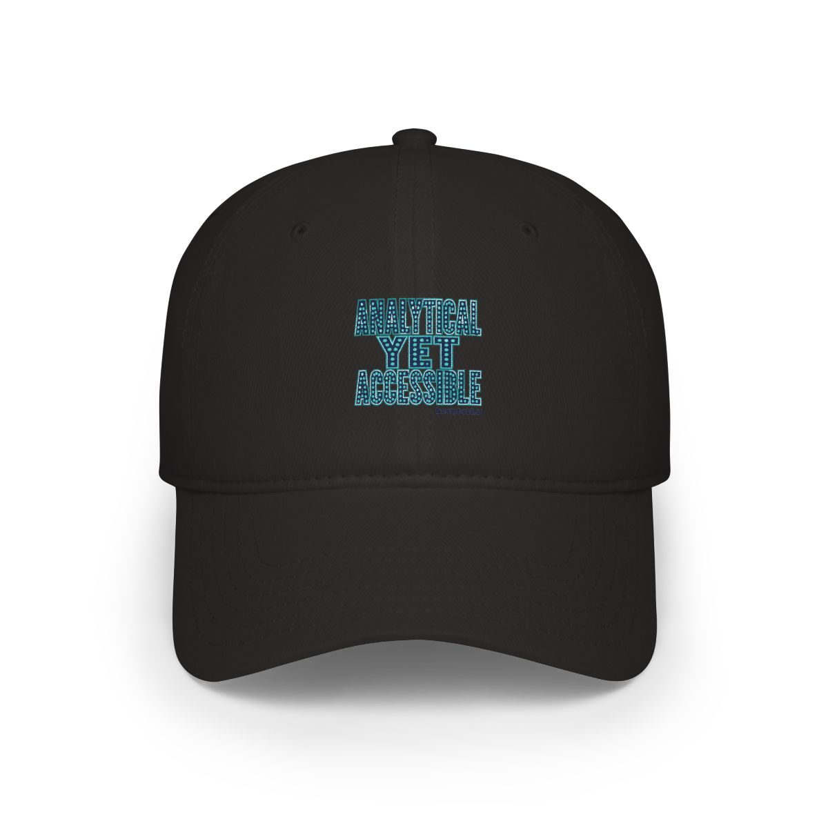 Acquired "Analytical Yet Accessible" Hat - alternate angle 2, merchandise